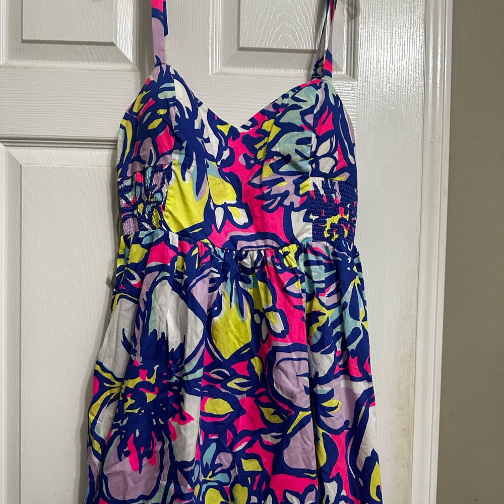Lilly Pulitzer Christine Dress. Size 14. Spaghetti Strap.